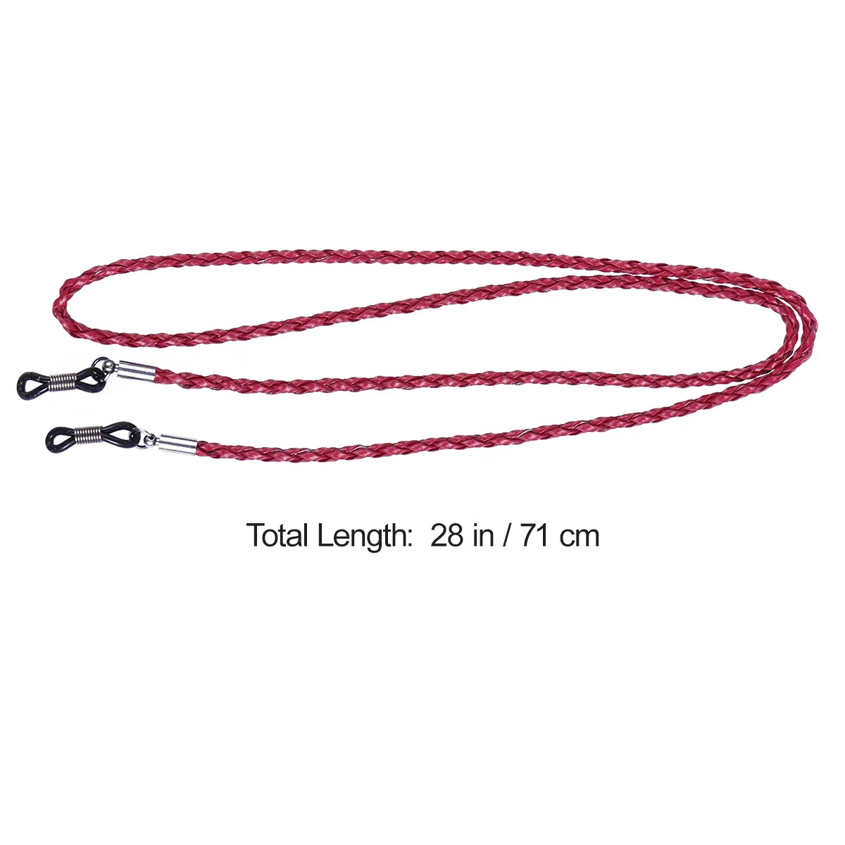 4Pcs Outdoor Sports Eyeglasses Strap Chain Adjustable Rubber Grips Colorful Glasses Cord Eyeglass Lanyard for Sunglasses
