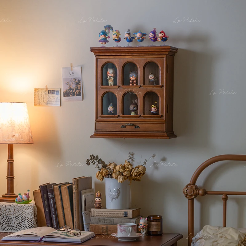 

Storage cabinet Multi-layer toy doll figure locker Desktop cup display cabinet Wall decoration
