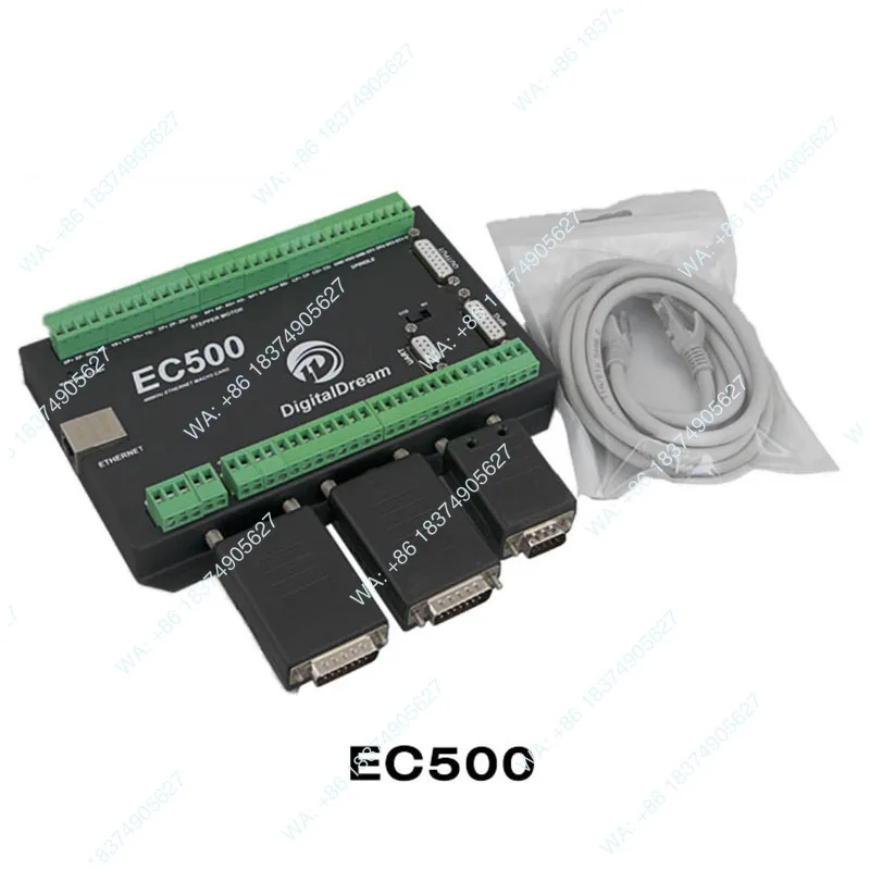 1pcs Motion controller 6 axis, Ethernet mach3 engraving machine controller numerical control machine control EC500
