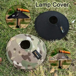 Oxford tkaniny Camping Outdoor abażur do domu Anti-tip lampa akcesoria do lampa uliczna ogrodowych na bramkę Zero czarny pies ESLNF