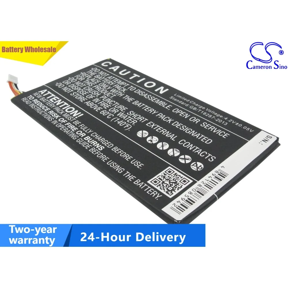 CS Replacement Battery for Dell Venue 7,Venue 8,Venue 7 3740,Venue 8 3840,Venue 8 3830,Venue 8 T02 PN:P706T 4100mAh / 15.17Wh