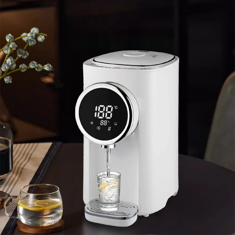 Bollitore elettrico intelligente con display LCD blocco bambini acqua bollente e conservazione del calore bollitore elettrico costante in acciaio inossidabile