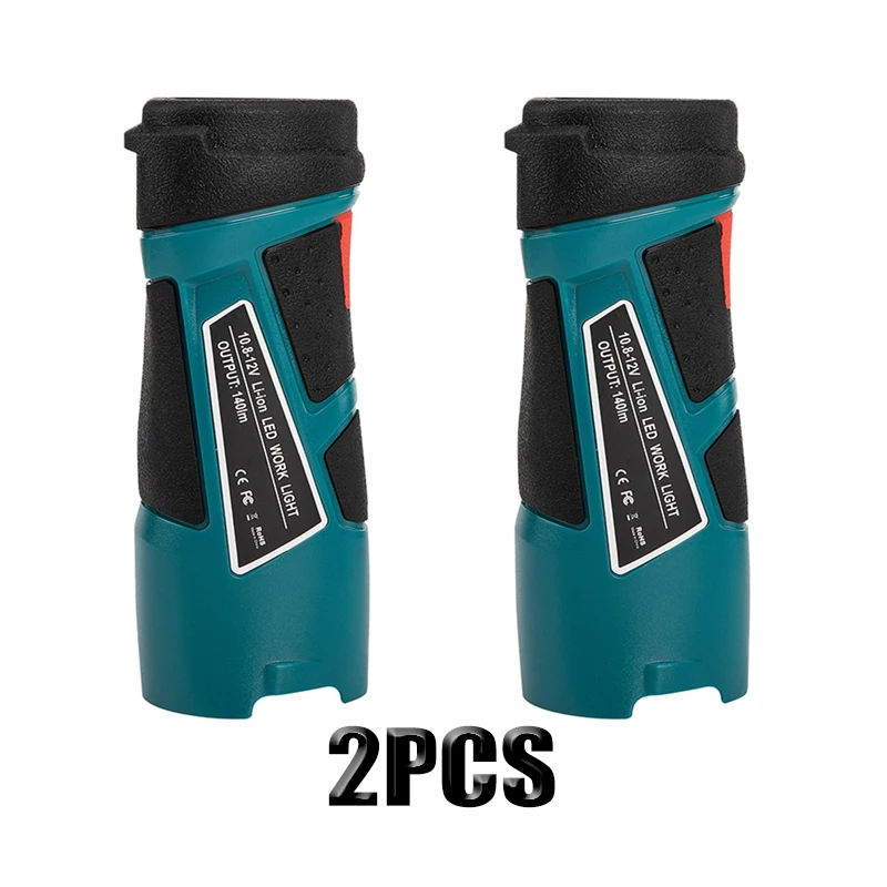 Cho Makita 3W 10.8V-12V Cầm Tay Đèn LED Sạc Lithium Đèn Đèn Pin Đèn Pin 140LM LED tương Thích Với BL1013