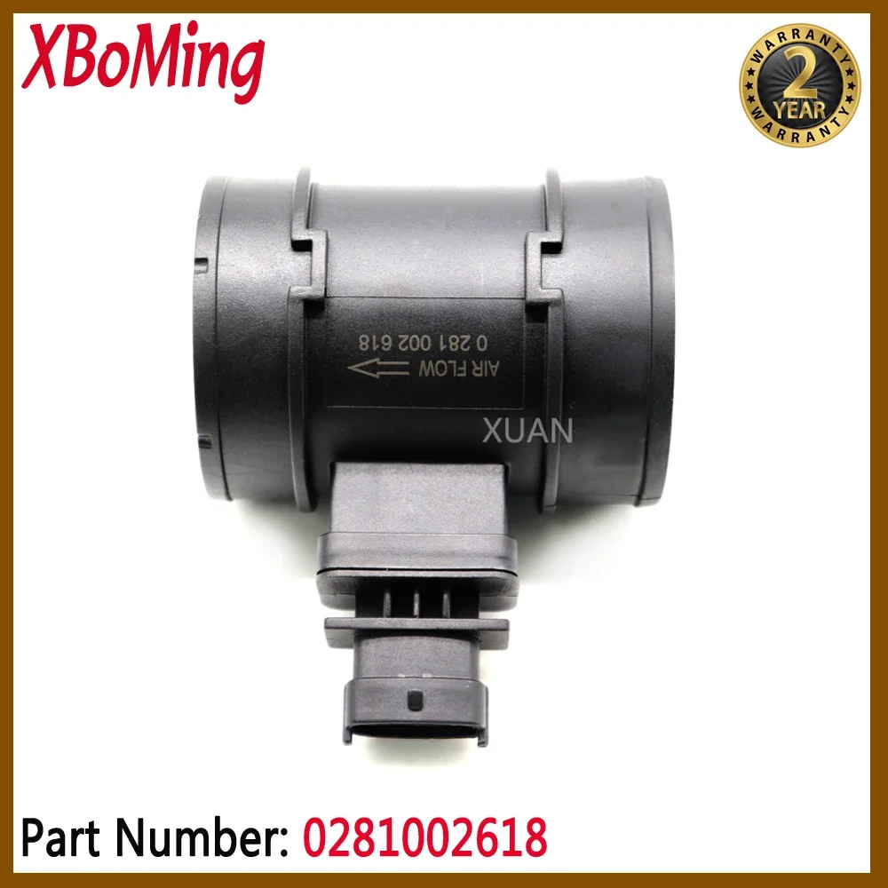 

Mass Air Flow Meter MAF Sensor 0281002618 For Saab 9-3 9-5 Suzuki Lancia Alfa Romeo Chevrolet Fiat Vauxhall Opel Astra 55350048