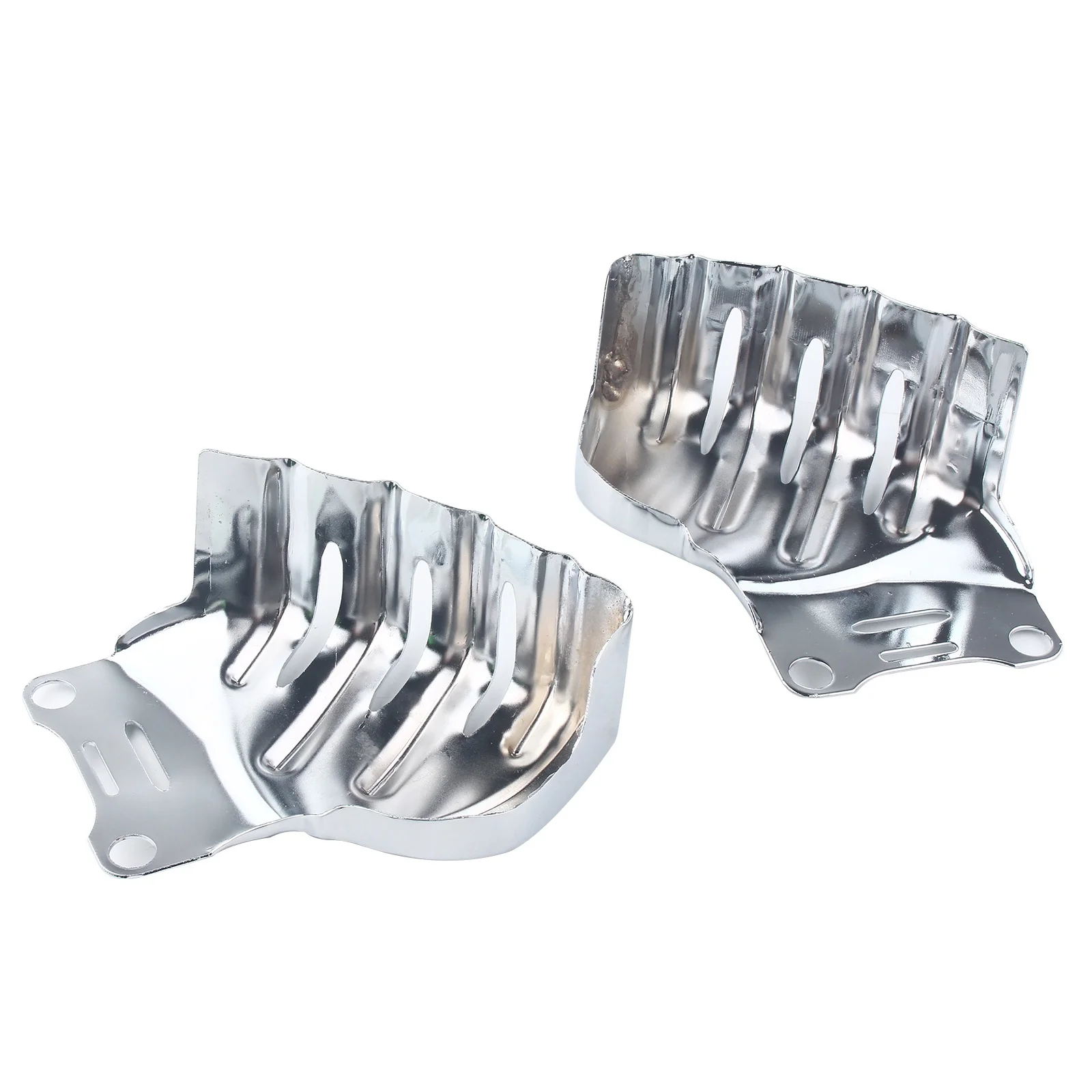 

Chrome Steel Front Brake Caliper Covers for Harley Electra Glide Ultra Classic