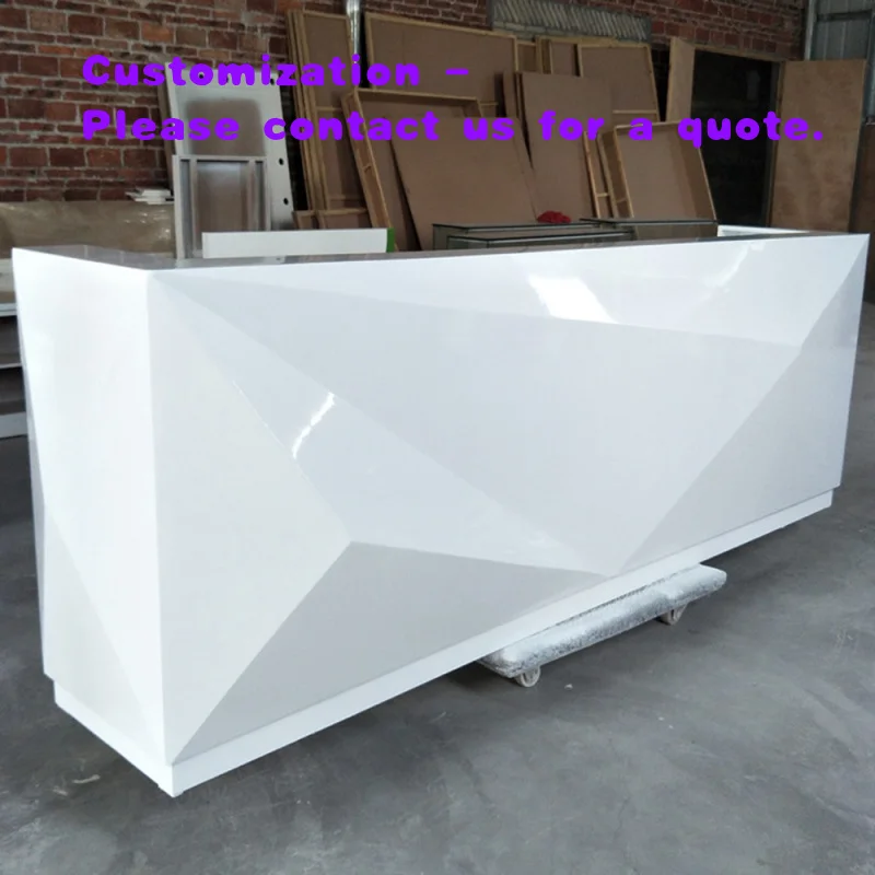 custom.Factory Wholesales Reception Desk Customized  Office Building Reception Desk