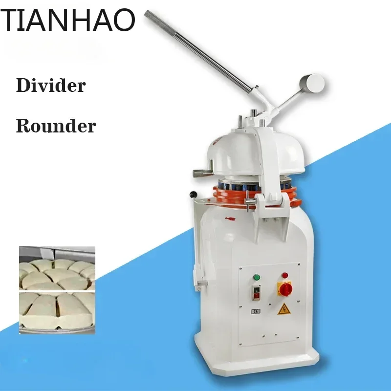 Commercial  Pizza Automatic Dough Divider Rounder Semi-Automatic Round Steamed Bun Making Machine