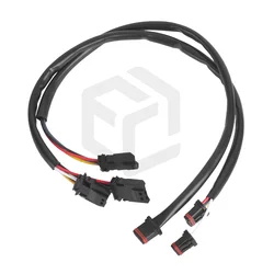 For Harley Assembly Switch Turn Signal Motorcycle Handlebar Electronic Throttle Extension Cable For Fxlrs XL 883 Accessories