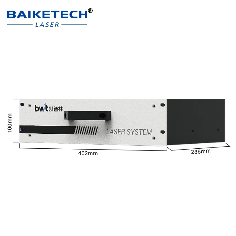 Sumber Laser Serat CW 1000W BWT dengan Frekuensi Modulasi Lebar untuk Mesin Pengelasan Laser, Daya Laser Berkualitas Tinggi