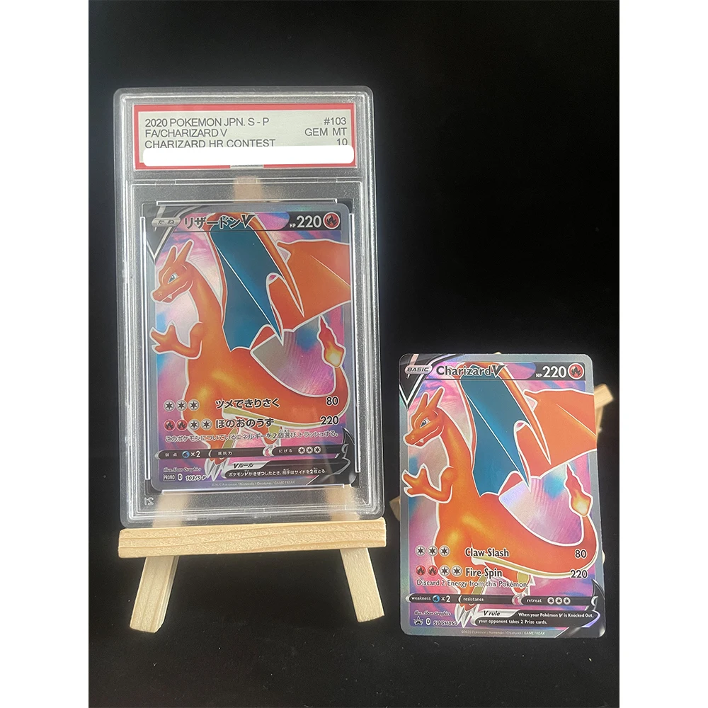 

Карта Pokemon Jpn S-P Fa Charizardv Charizard Hr 2020, специальная коробка для конкурса класса 10, коллекционная игрушка-карточка