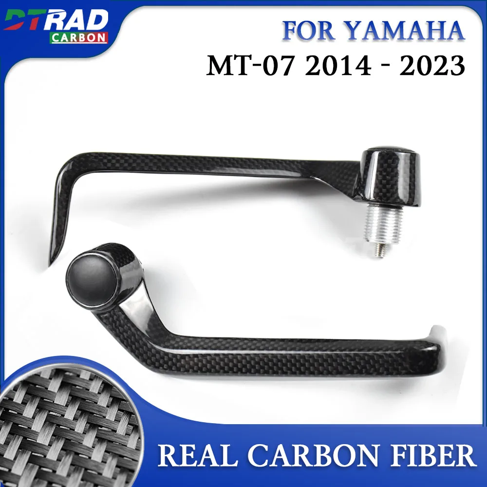 

For YAMAHA MT07 2014 - 2023 2018 MT 07 MT-07 Carbon Fiber Handlebar Handguard Handle Bar Protector Fairing Kit Moto Accessories