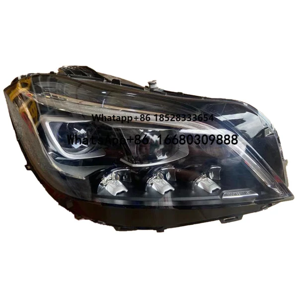 High Quality LED Headlight for 18-20 Mercedes Benz CLS Class W218 LED headlamp Headlights Yellow White 12V 6000K