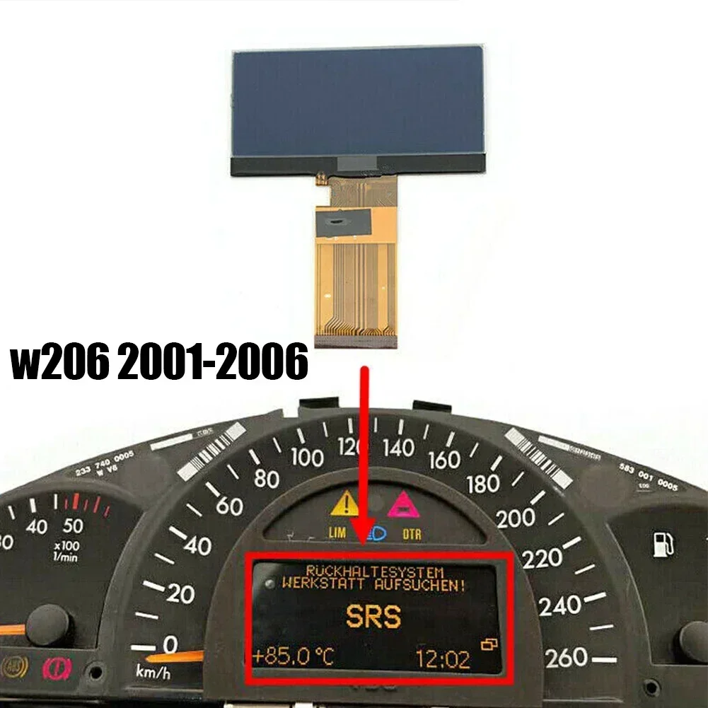 Car Instrument Cluster LCD Display Screen For Mercedes C-Class W203 2001-2006 For G-Class W463 2002-2006 Accesories