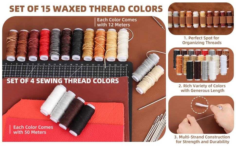 Leather Working Tools Kit