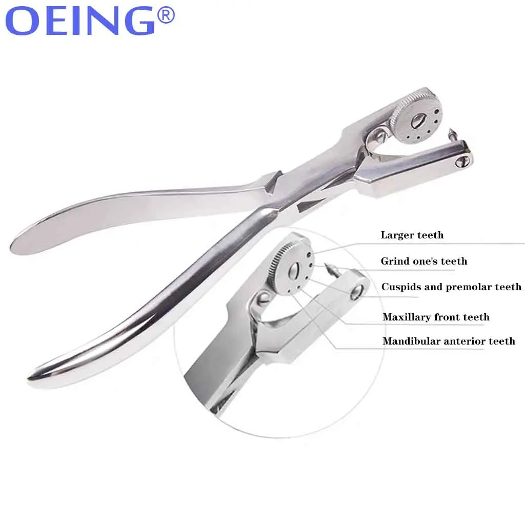 Dentist Clinic Perforator Rubber Dental Dam Hole Punch Pliers for Orthodontic Tools Dam Clips Pliers