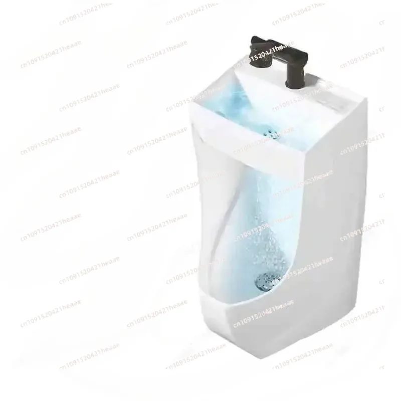 Suitable for  Wall-Mounted Vertical Children Urinal Men's Urinal Ceramic Urinal with Wash Basin