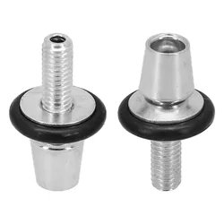 2pcs Bike Bicycle C/V Brake Caliper Cable Bolts Adjusters M6 Aluminum Alloy Durable Bolt For-Shimano Dia Compe