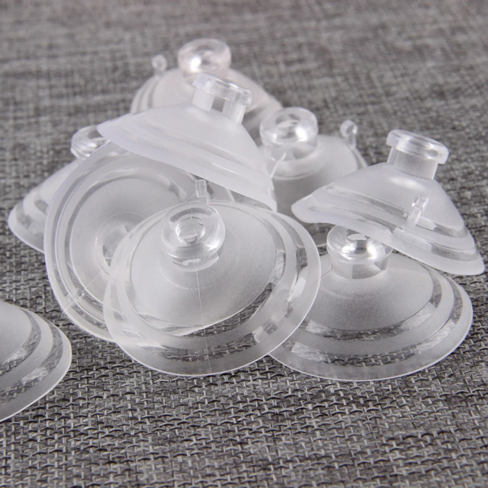 

140pcs Suction Cups Transparent Window Suckers Vacuum Fixing Home Kitchen Bathroom Office Car Decor Storage Accessories
