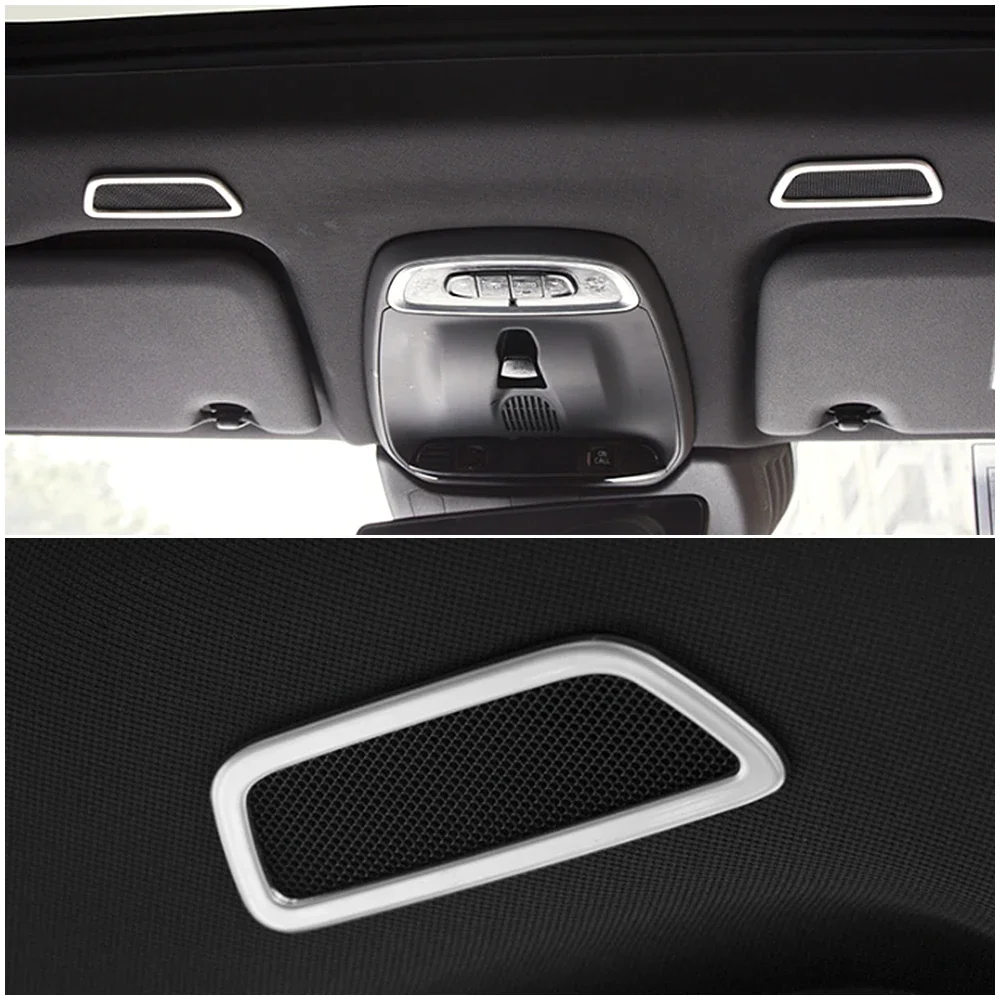 For Volvo XC60 2018-2022 Car Center Console Rear Trunk Steering Wheel Headlight Window Lift Switch Panel Roof Hook Frame Trim