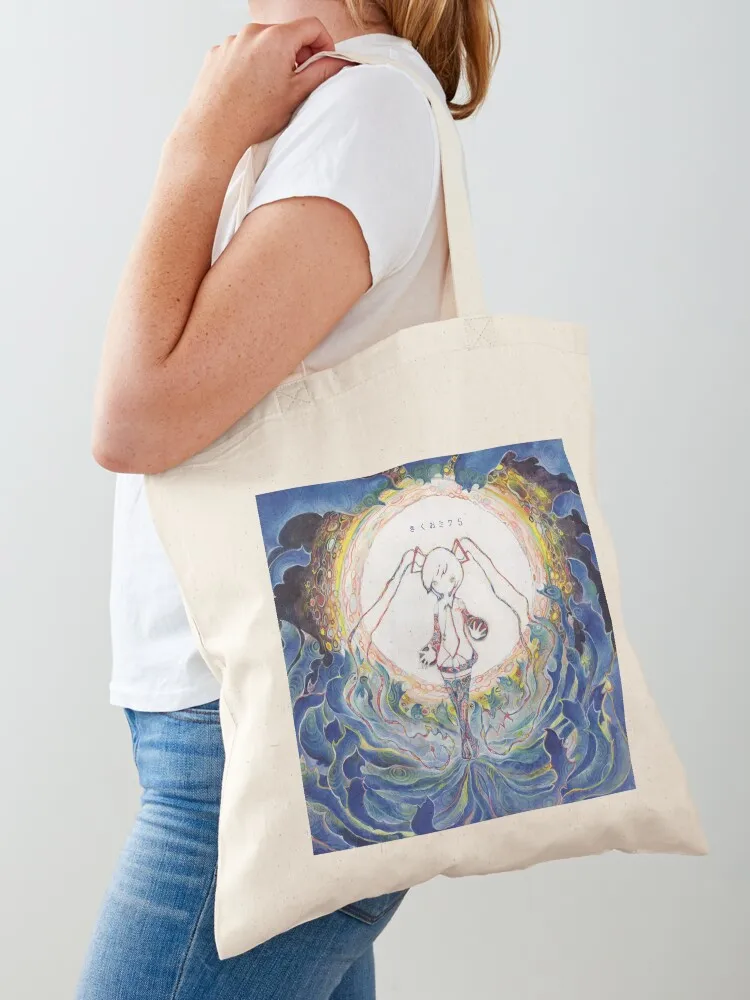

Kikuo Anime Japan Music Fashion Tote Bag ecological bags shopping trolley bag the tote bag Handbags women