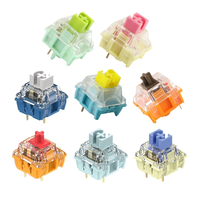 Eixo forro 3P do interruptor à prova poeira para eixo interruptores MX teclado mecânico personalizado