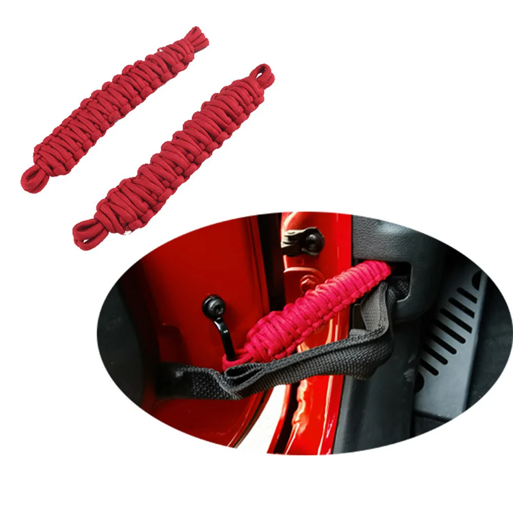 

Limitation Protection Rope Strap for Jeep Wrangler CJ YJ TJ JK JKU JL JLU Gladiator JT