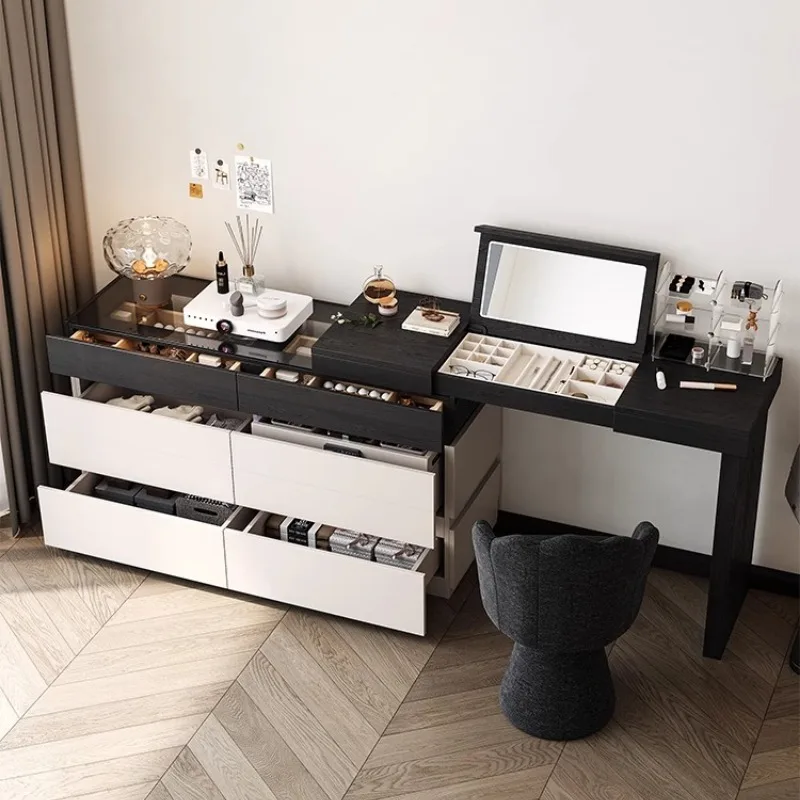 Portable Nail Table Manicure Secretary Triple Nail Desk Professional Nails Table Salon Beauty Institute Jacuzzi Ogrodowe