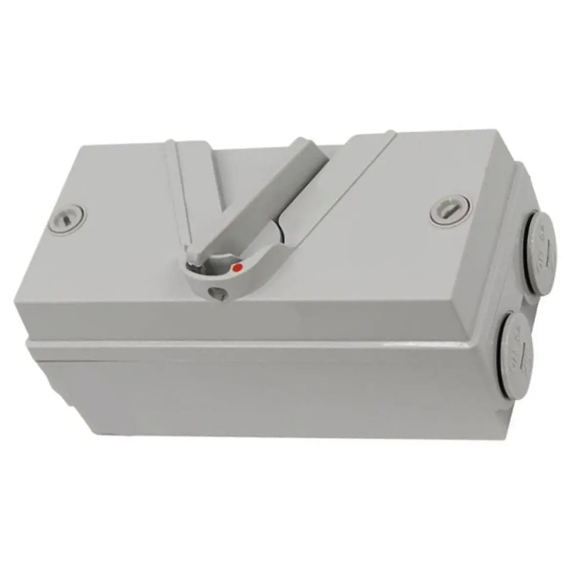 Enclosed Motor Disconnect Switch 3 Phase 3 Pole IP65 Weatherproof Breaker Box 35A 440V AC Industrial