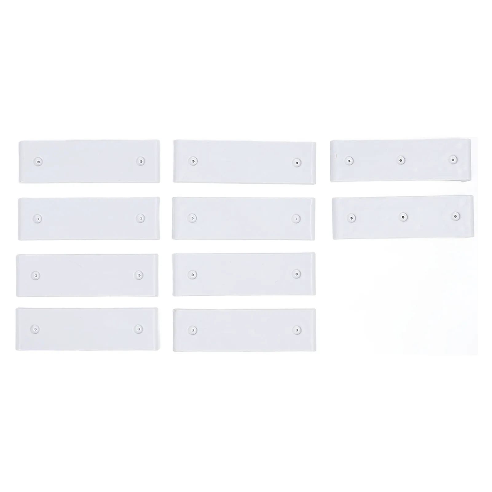 Boat Trailer Bunk Slide Pads Strong Structure 3in X 10in for Loading and Unloading Universal Boat Trailer Bunk Slicks