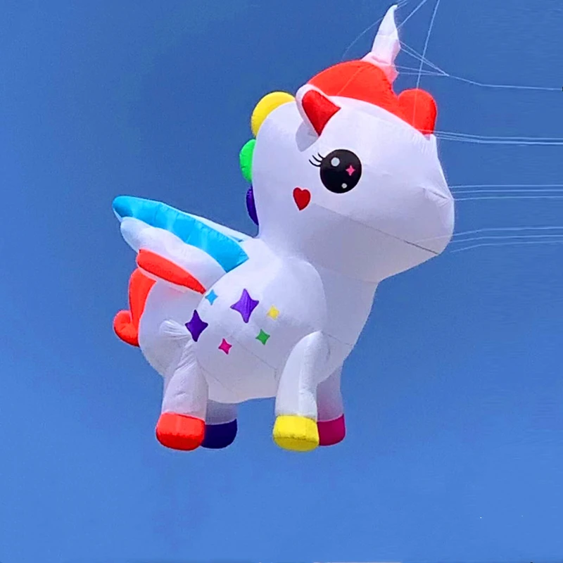 طائرة ورقية كبيرة قابلة للنفخ قلادة طائرة ورقية ناعمة من النايلون للبالغين طائرة ورقية احترافية للأطفال ألعاب خارجية لمتعة حمام السباحة