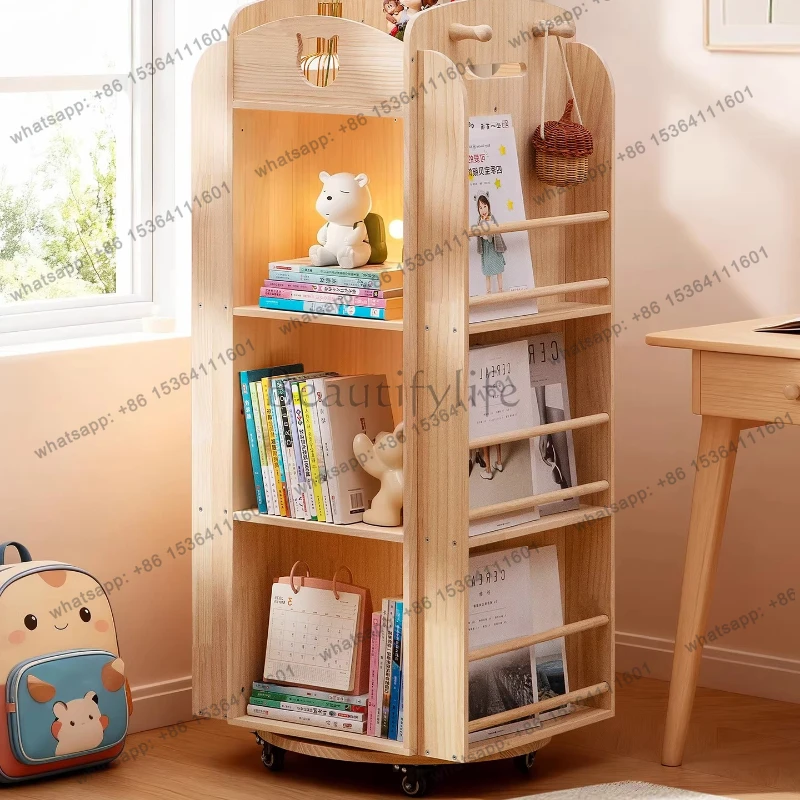Student Elegant Bookcase Stackable Units Flexible Reading Bookshelf Modern Designer Living Room Furniture Prateleira
