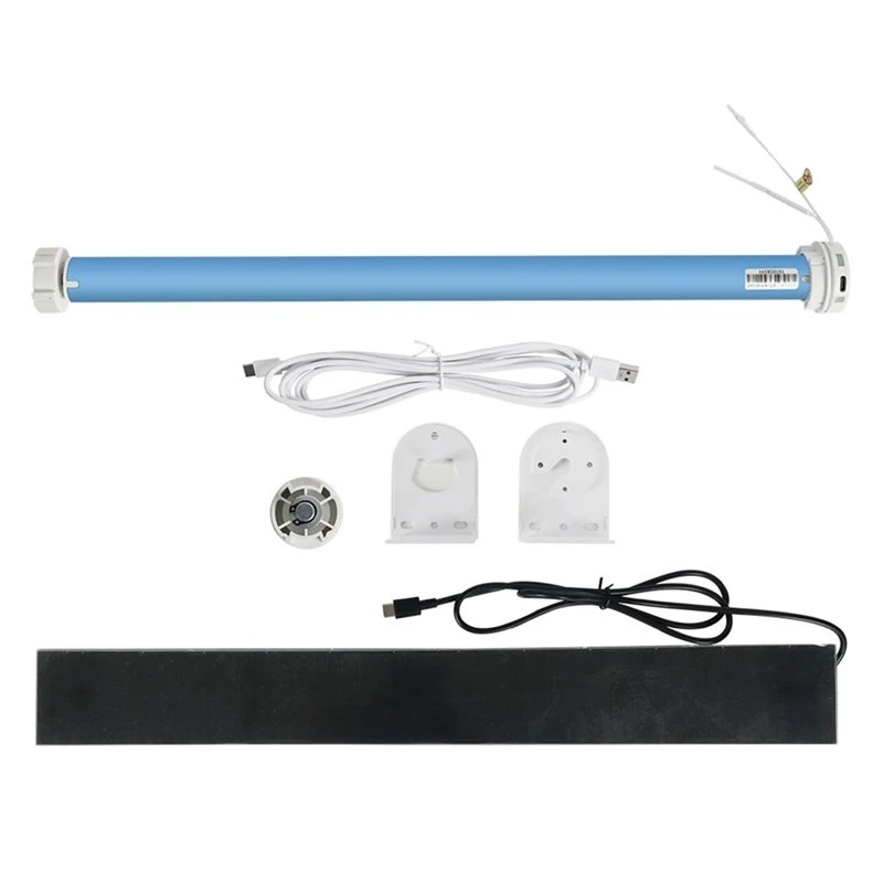Tuya Wifi Solar Roller Shade Blinds Motor For Alexa Google-A74P