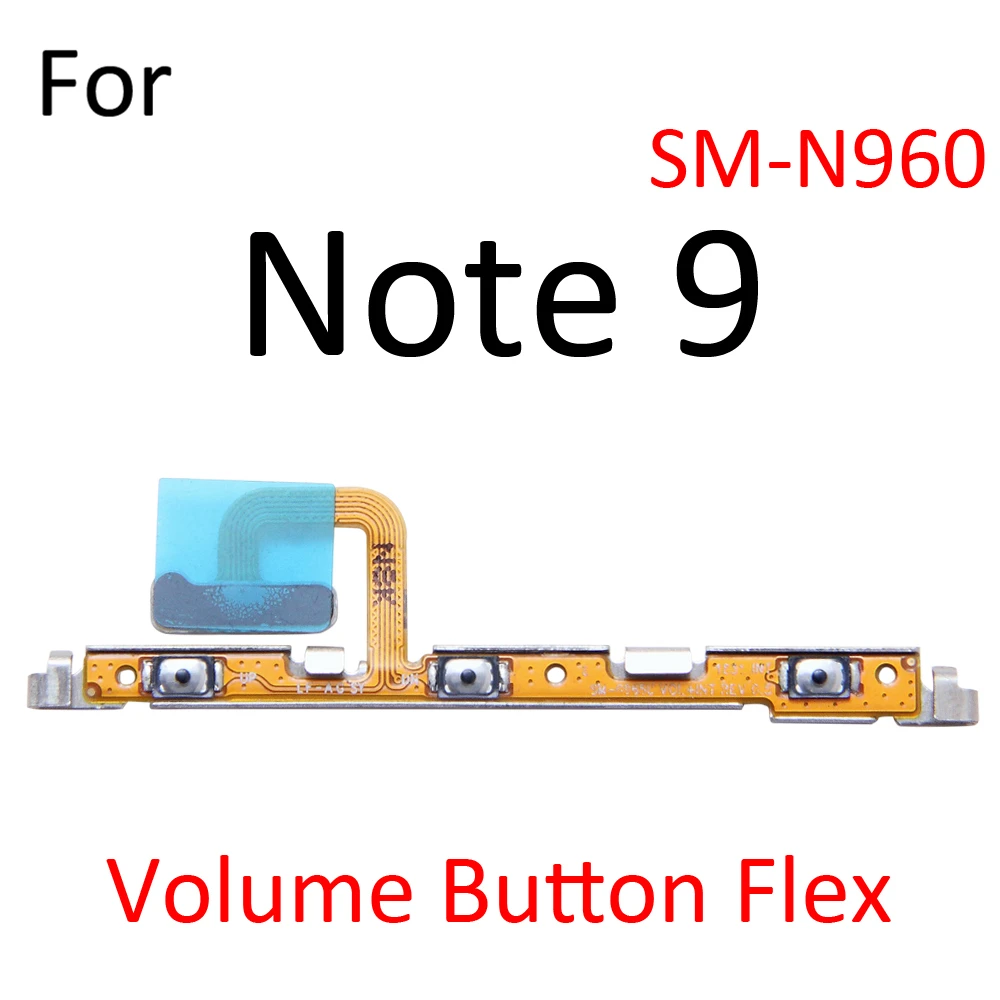 Interruptor conector liga/desliga botão de volume cabo flexível para Samsung Galaxy Note 4 5 8 9