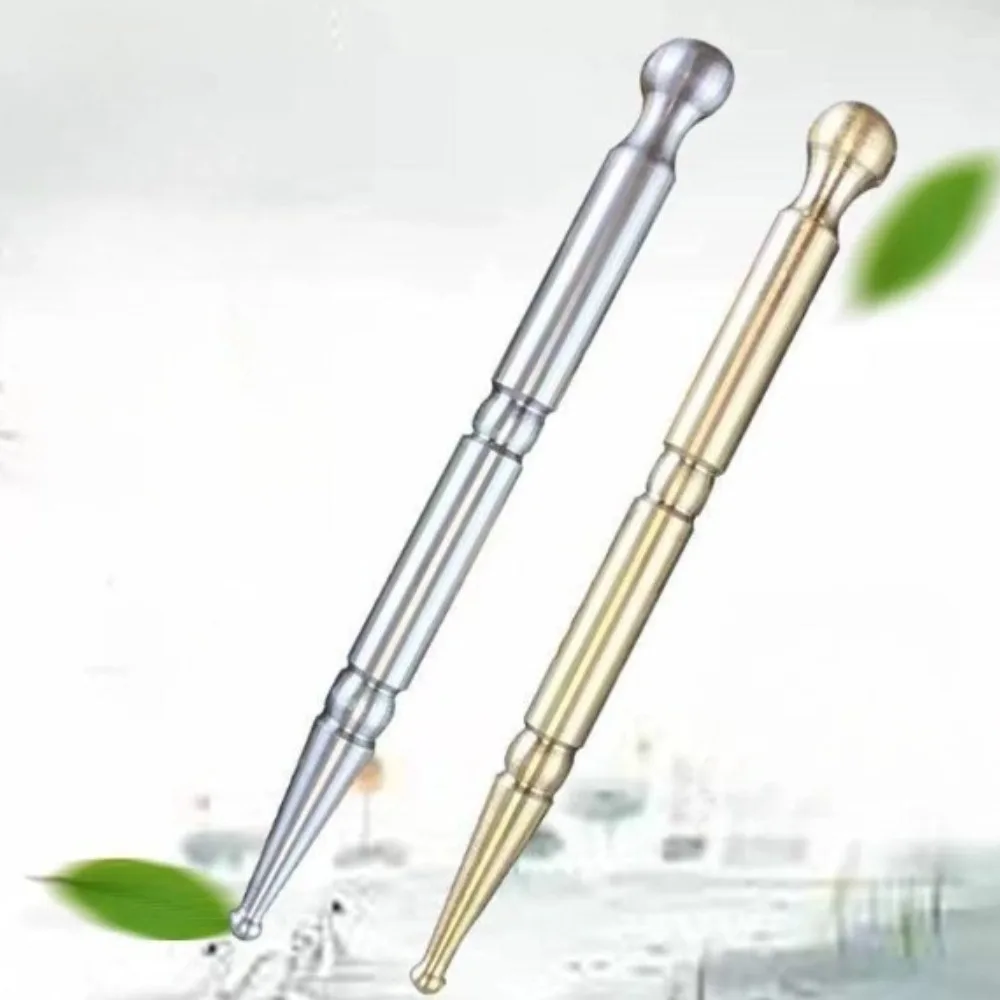 

Acupuncture Moxibustion Pen Facial Reflection Tool Stainless Steel Trigger Point Massage Tool Deep Tissue Massage Tool