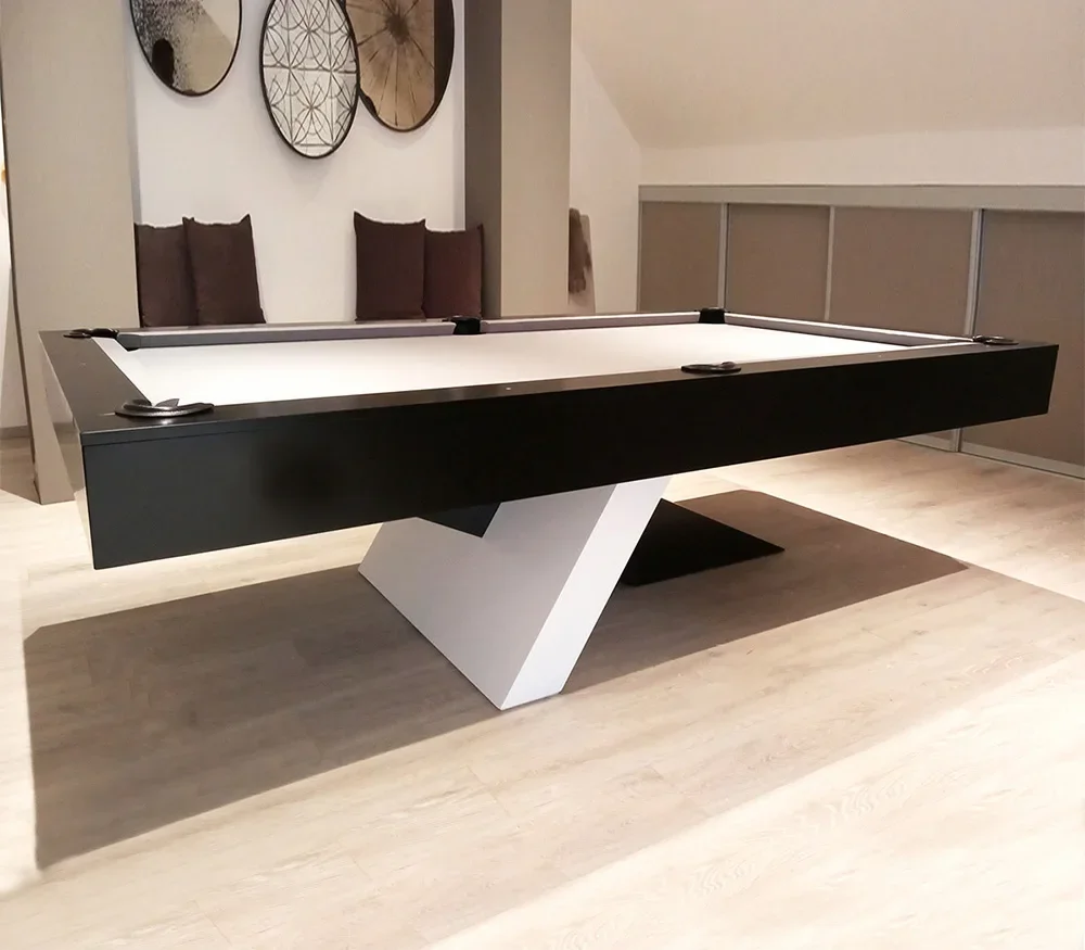 Home Luxury Style Custom Design Slate Bed Cheap Price 9ft 8ft 7ft Size Professional Pool Table Billiard with Accessories