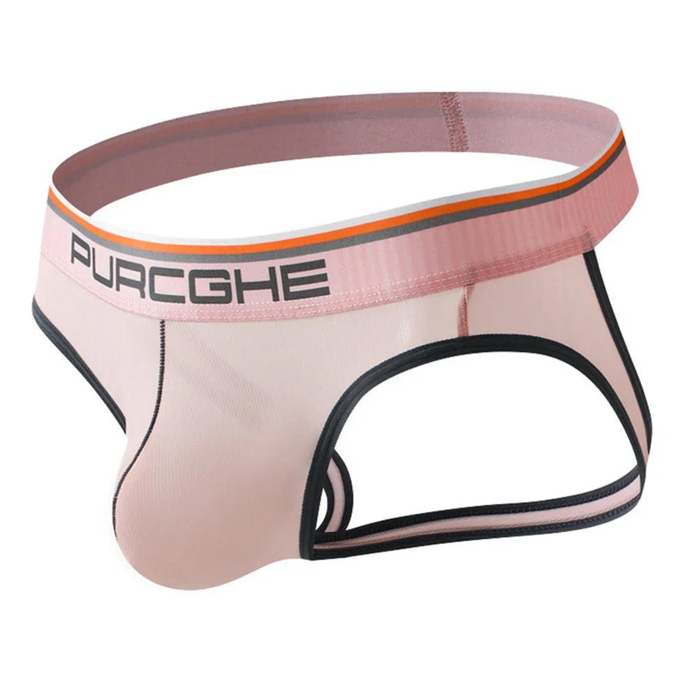 Mens Sexy Underwear Jock Stretch Strap Jockstraps Gays Sissy Bulge Pouch Breathable Underpants Low Waist Panties Male Lingerie