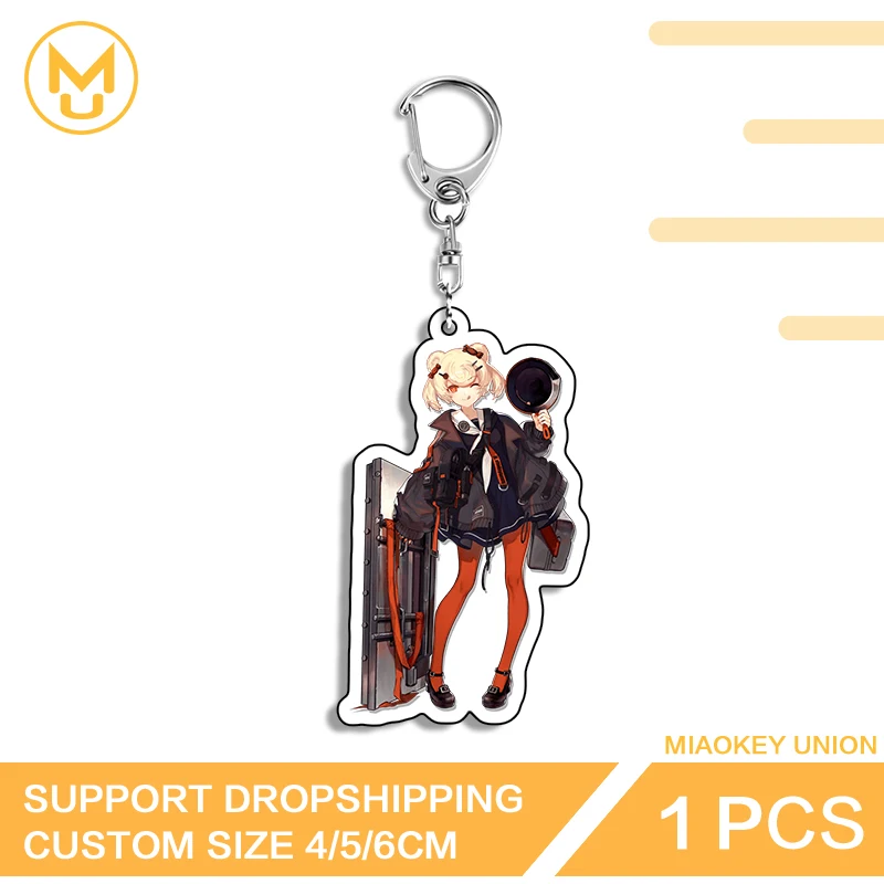 Arknights Pretty Girl Creative Acrylic Key Chains Fancy Premium Customized Pendant Props Suitable For Back To School Gifts