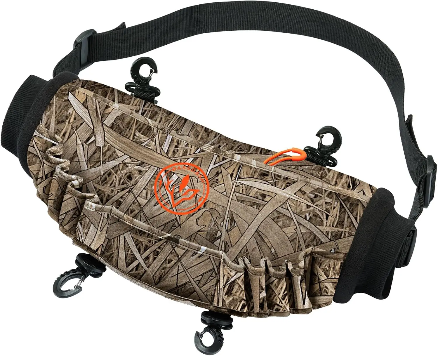 

Утепленные камуфляжные охотничьи муфты с флисовой подкладкой, ветрозащитные и водоотталкивающие грелки для рук для активного отдыха