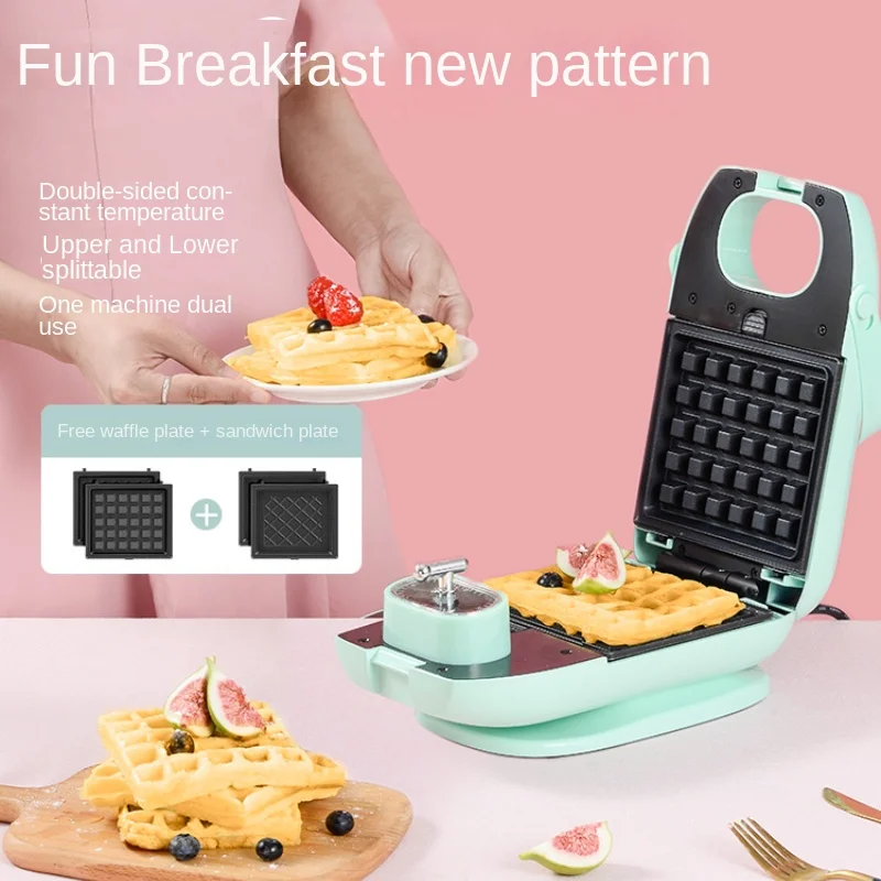 

Sandwich Breakfast Machine Artifact Heating Toast Toaster Waffle Machine