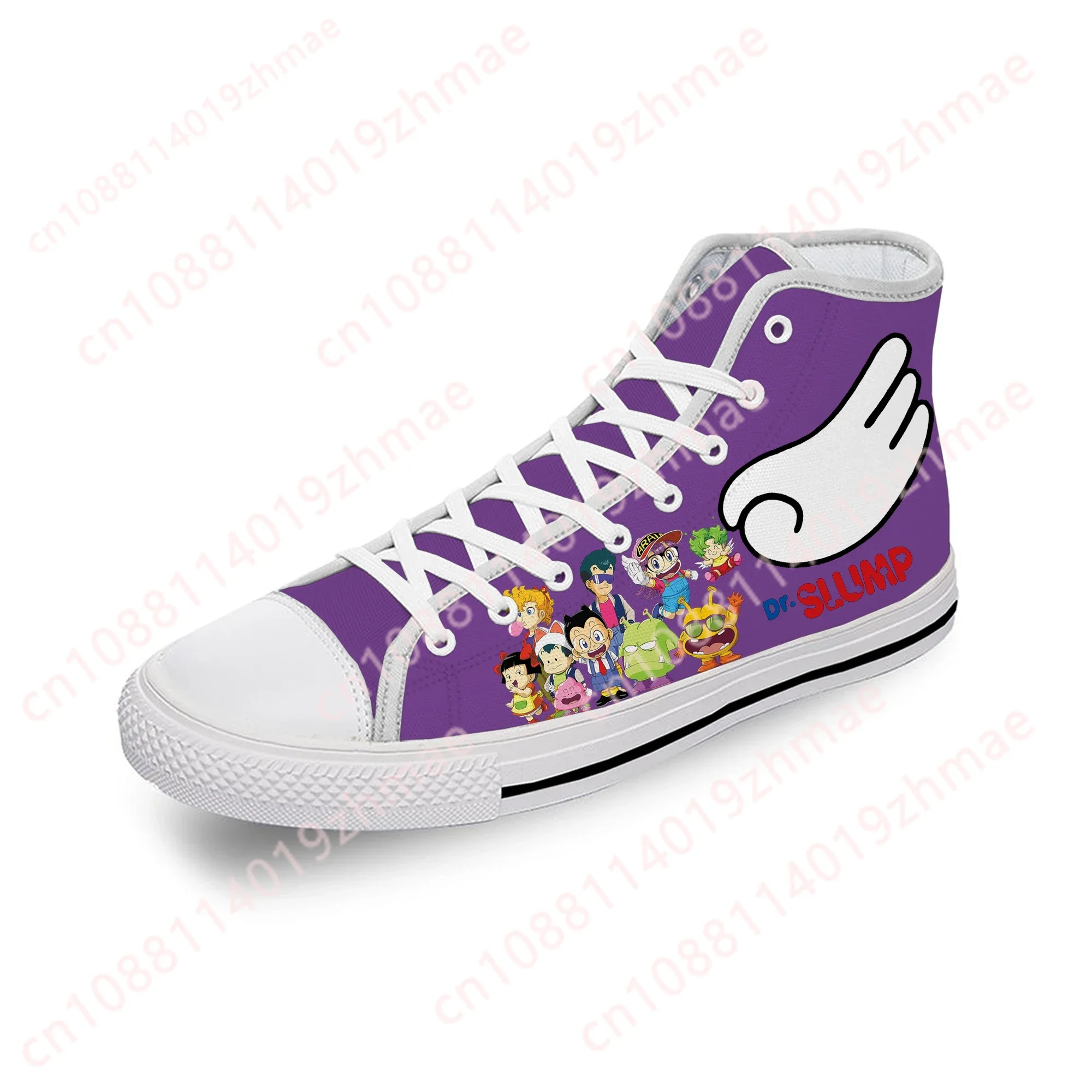 

Arale Dr Slump Japanese Anime High Top Sneakers Mens Womens Teenager Casual Shoes Canvas 3D Print Shoes Cosplay Lightweight shoe