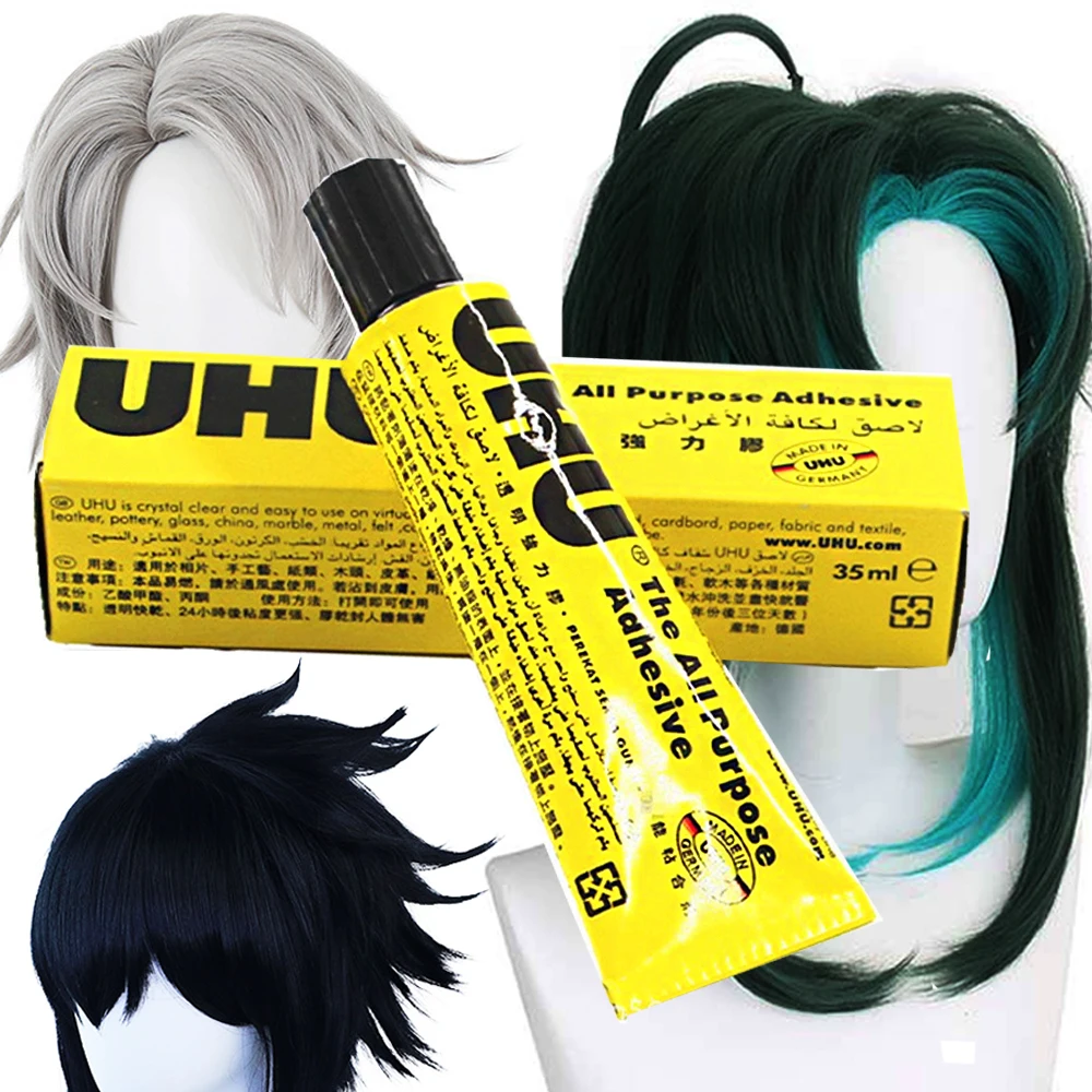 35ml Transparent DIY Super Glue Adhesive 1pcs/2pcs/3pcs for Making Wigs Cosplay Hair Extensions - Versatile Wig Making Adhesive