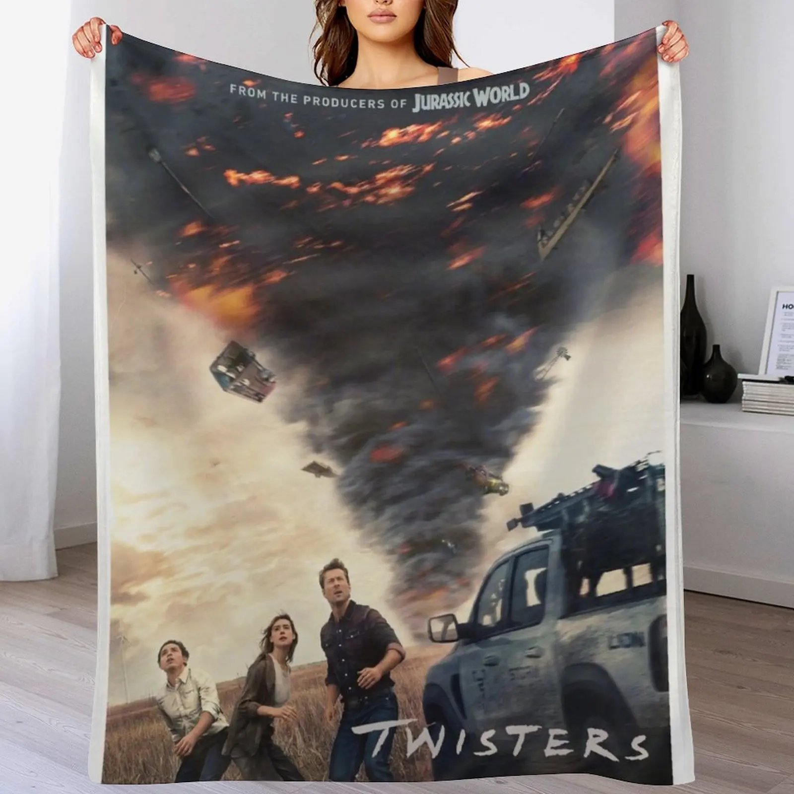 Twisters 2024 Movie Throw Blanket