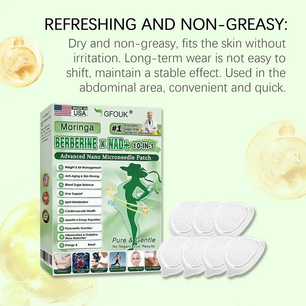 0.2mm Ultra-Thin 10-in-1 Nano Microneedle Microdarts Patch Natural Moisturizing Firming Skin Care For Women Men - view 4