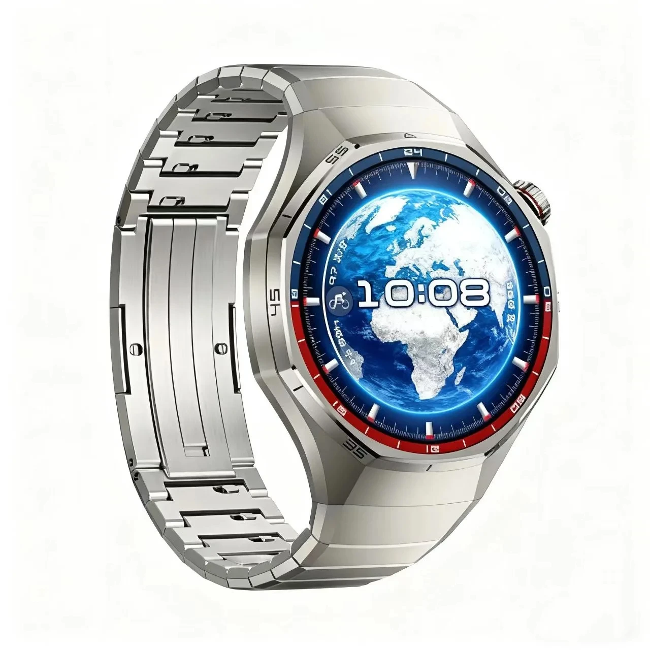 لا توجد فجوات حزام فاخر من سبائك التيتانيوم لساعة Huawei Watch GT 6 Pro سوار معدني لساعة Huawei Watch GT6 Pro Business Band Correa