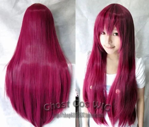 New Fashion Long Straight Cosplay Wig] 60cm/80cm/100cm New High Quality Fashion Picture wig