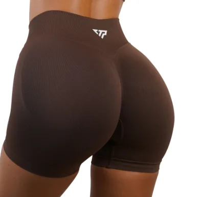 

KTP Women's Sports Shorts Summer High Quality New Yoga Pilates Sports Fitness Hip Lift Shorts Fashion Versatile Shorts