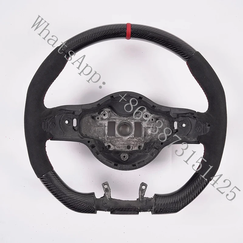 

Подходит для индивидуальной настройки - Спортивное рулевое колесо A45 из углеродного волокна, чувствительное на ощупь, изготовлено из гоночных материалов.