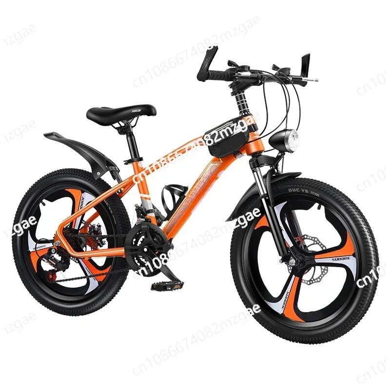 Mountain Bike 8-15 Years Old Mountain Bike 21 Speed Disc Brake Transmission Bike Children Bicycle Bicycle Children