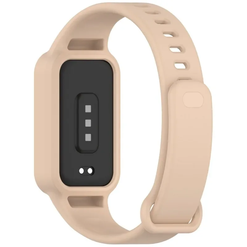 Silikonarmband+Hülle für Xiaomi Smart Band 9 Active Strap Smartwatch-Zubehör Armband für Redmi Band 3 Armband Uhrenhülle – Detail 15