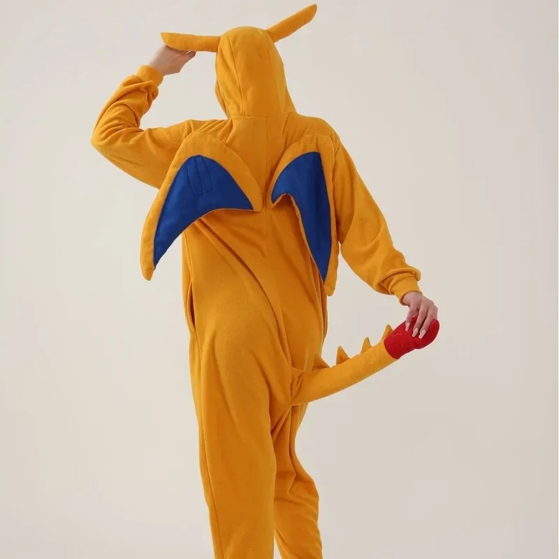 Hn8 anime dragão onesies pijamas adulto macacão animal traje de halloween festival festa cosplay terno crianças kigurumis unicron) 4dc